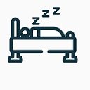 Person sleeping in bed with Zzz