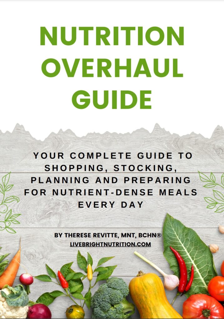 Nutrition Overhaul Guide e-book by Therese Revitte